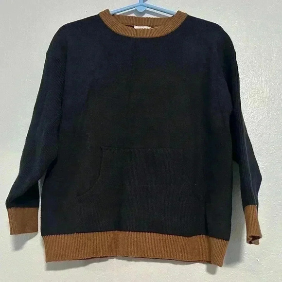51. Zara Contrasting Knit Sweater size 3-4 years - Picture 1 of 5